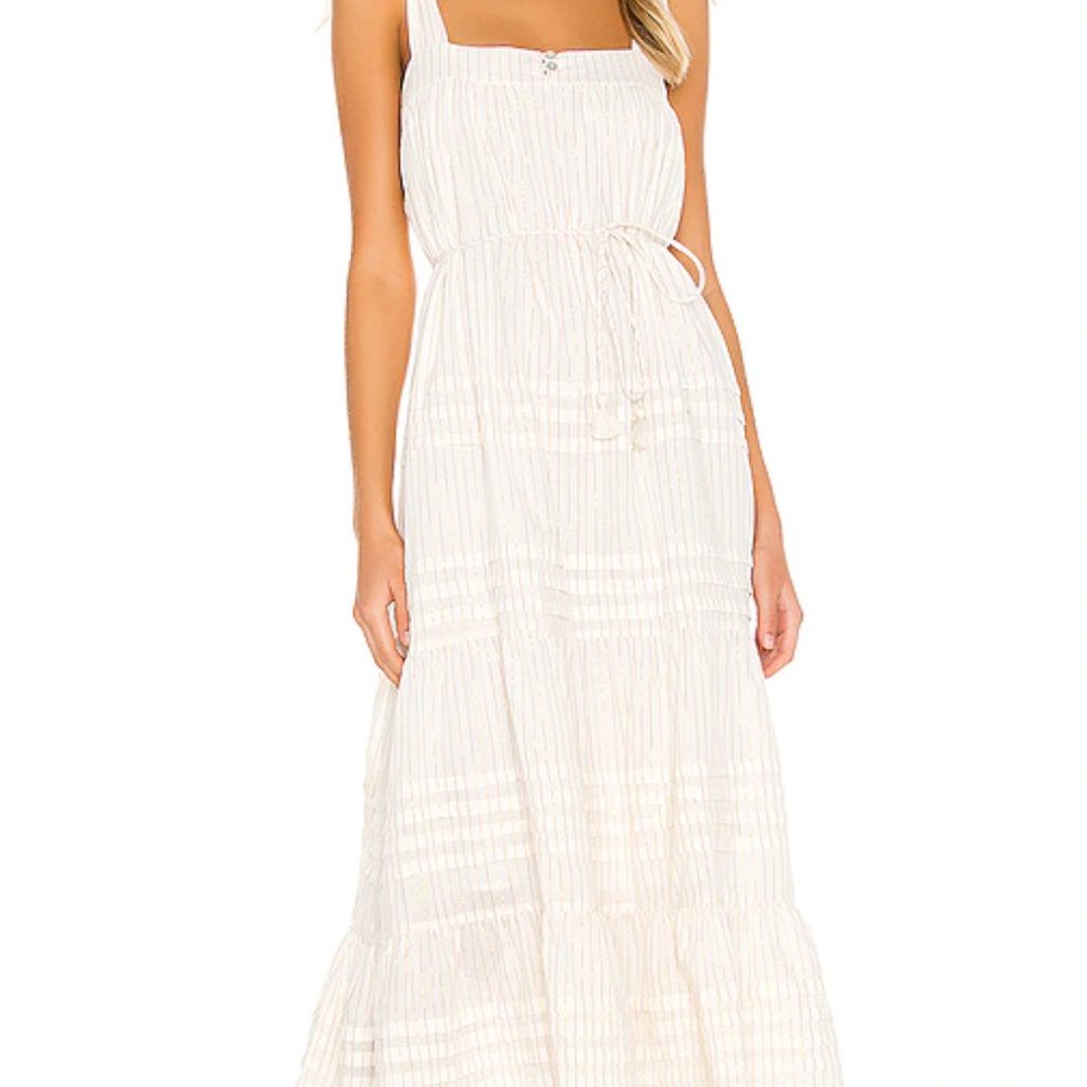 Cleobella Orson Mid Dress in Ivory